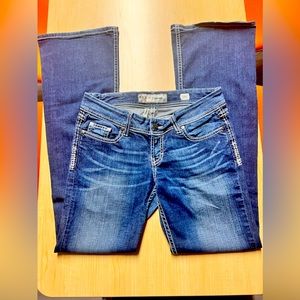 The Buckle “Sabrina” Flare Jeans